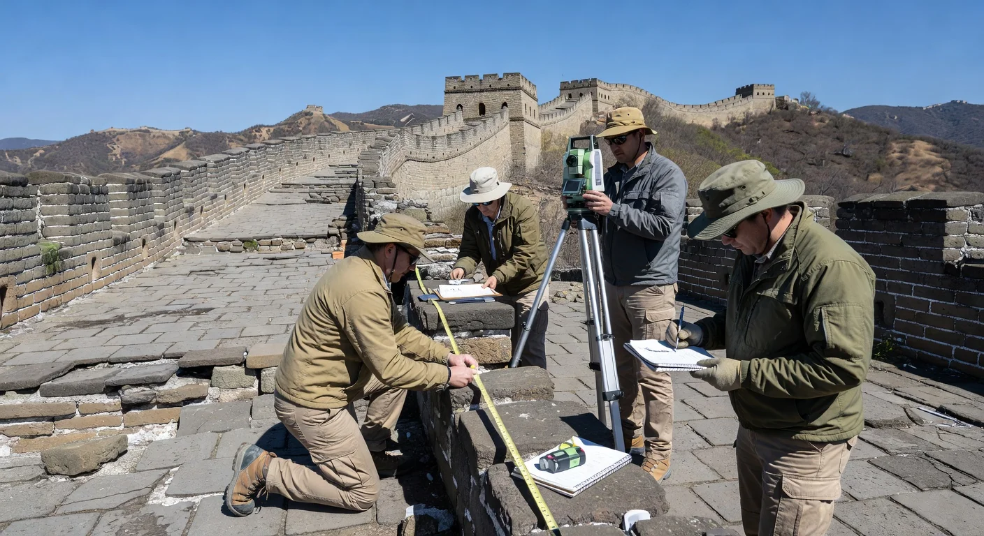 Historical site survey in China