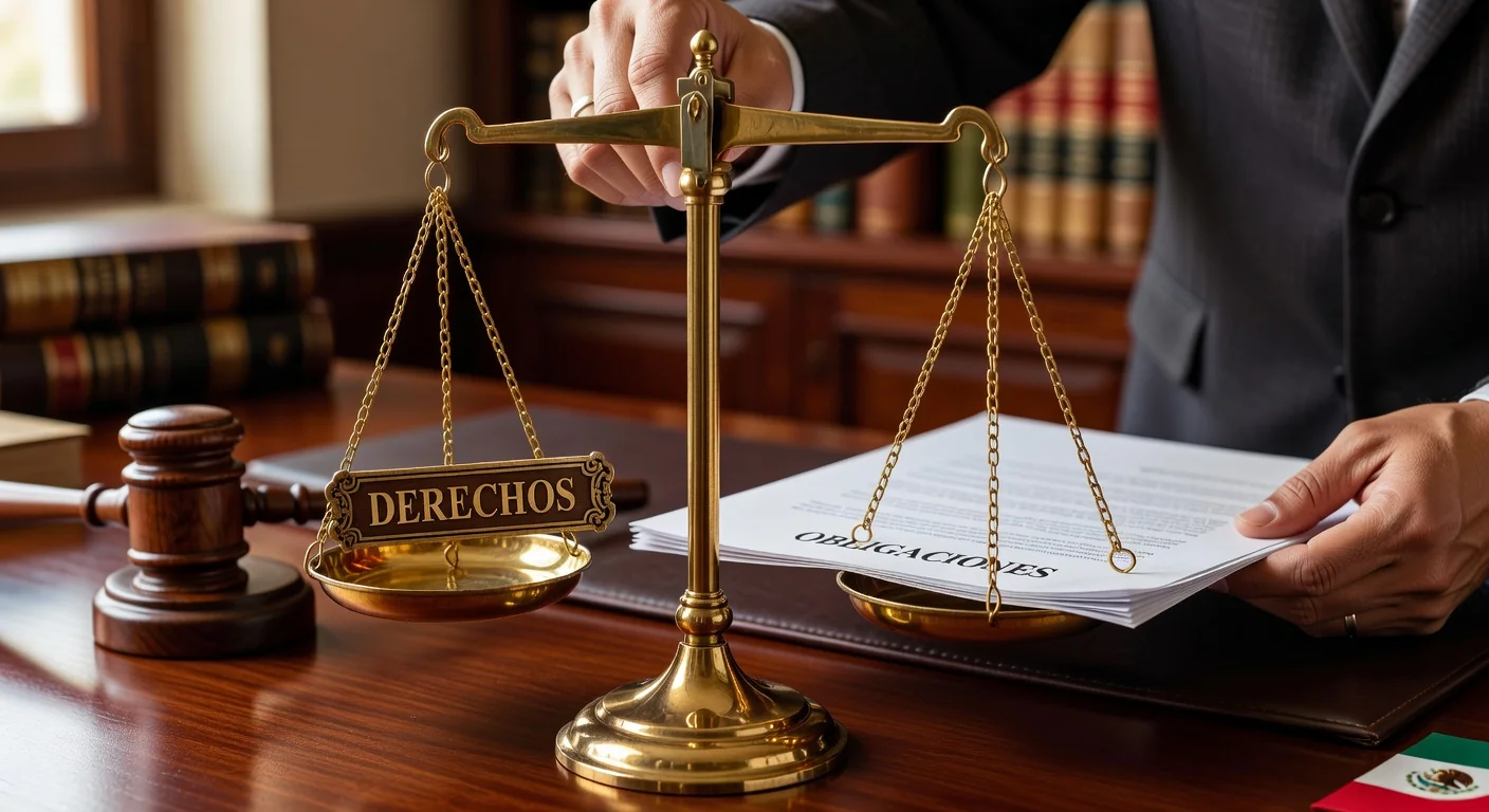 Scale balancing rights and obligations