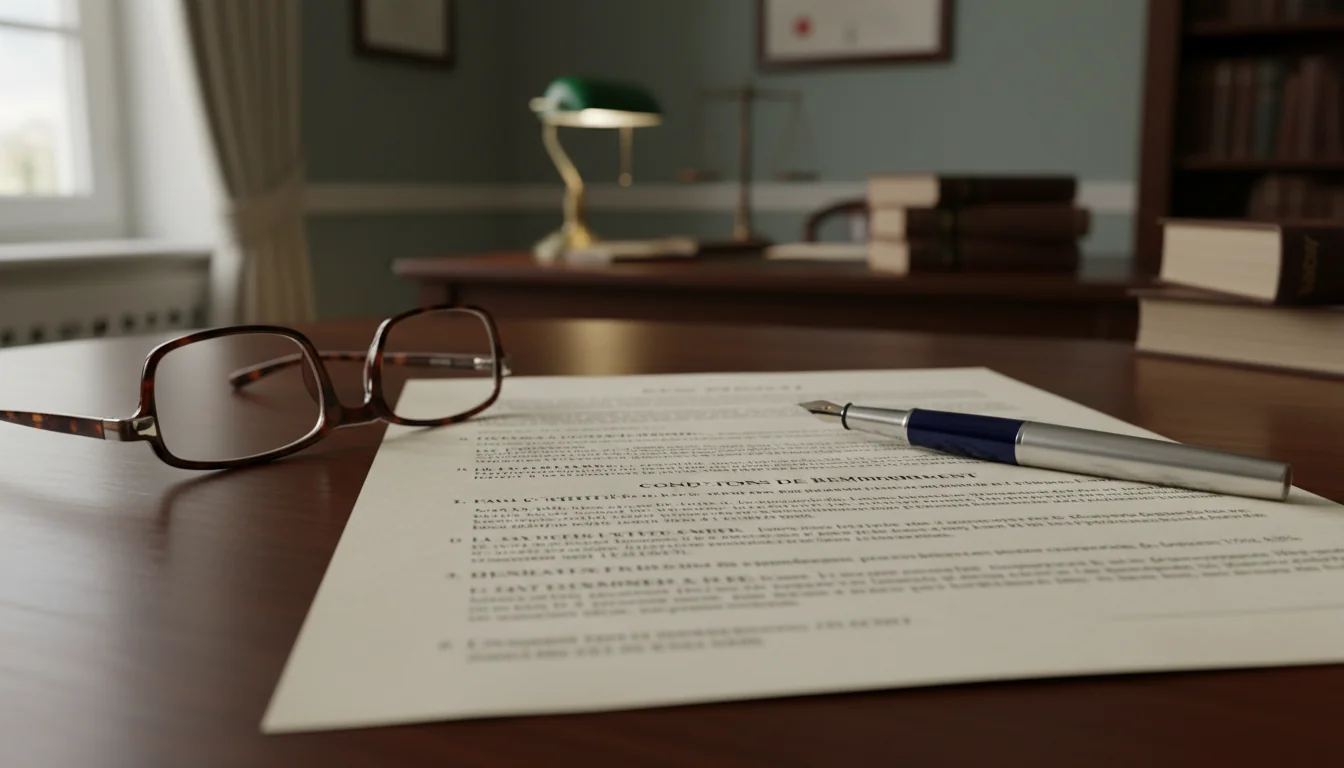 Legal loan agreement document