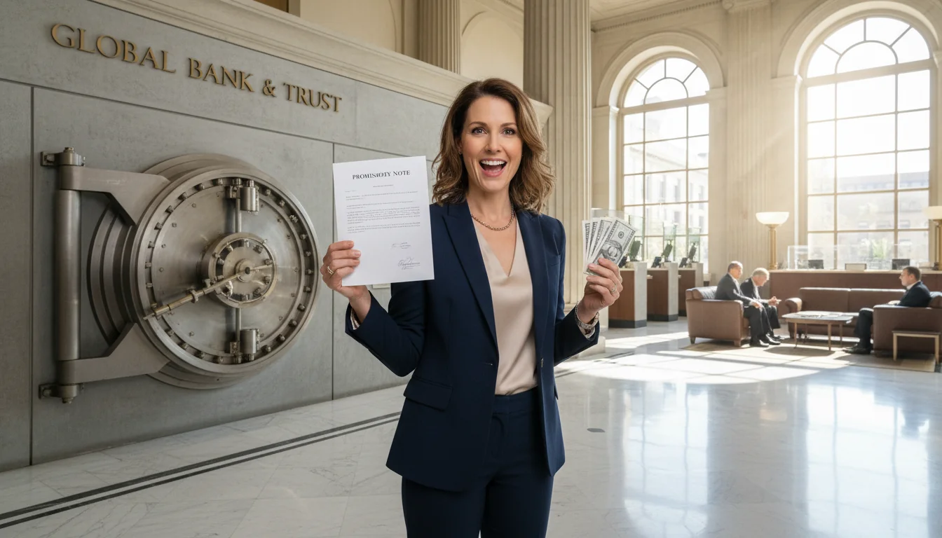 Financial security from promissory notes