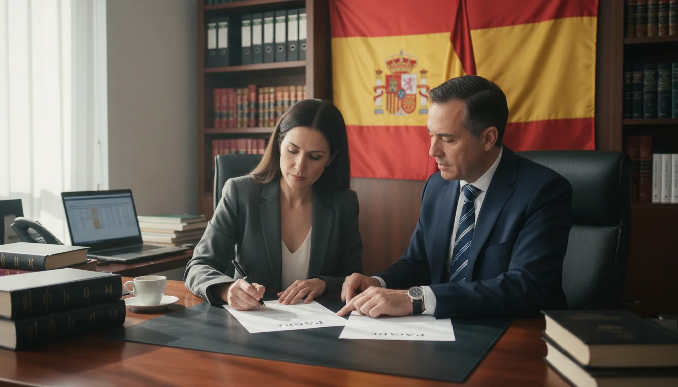 Spanish legal document signing