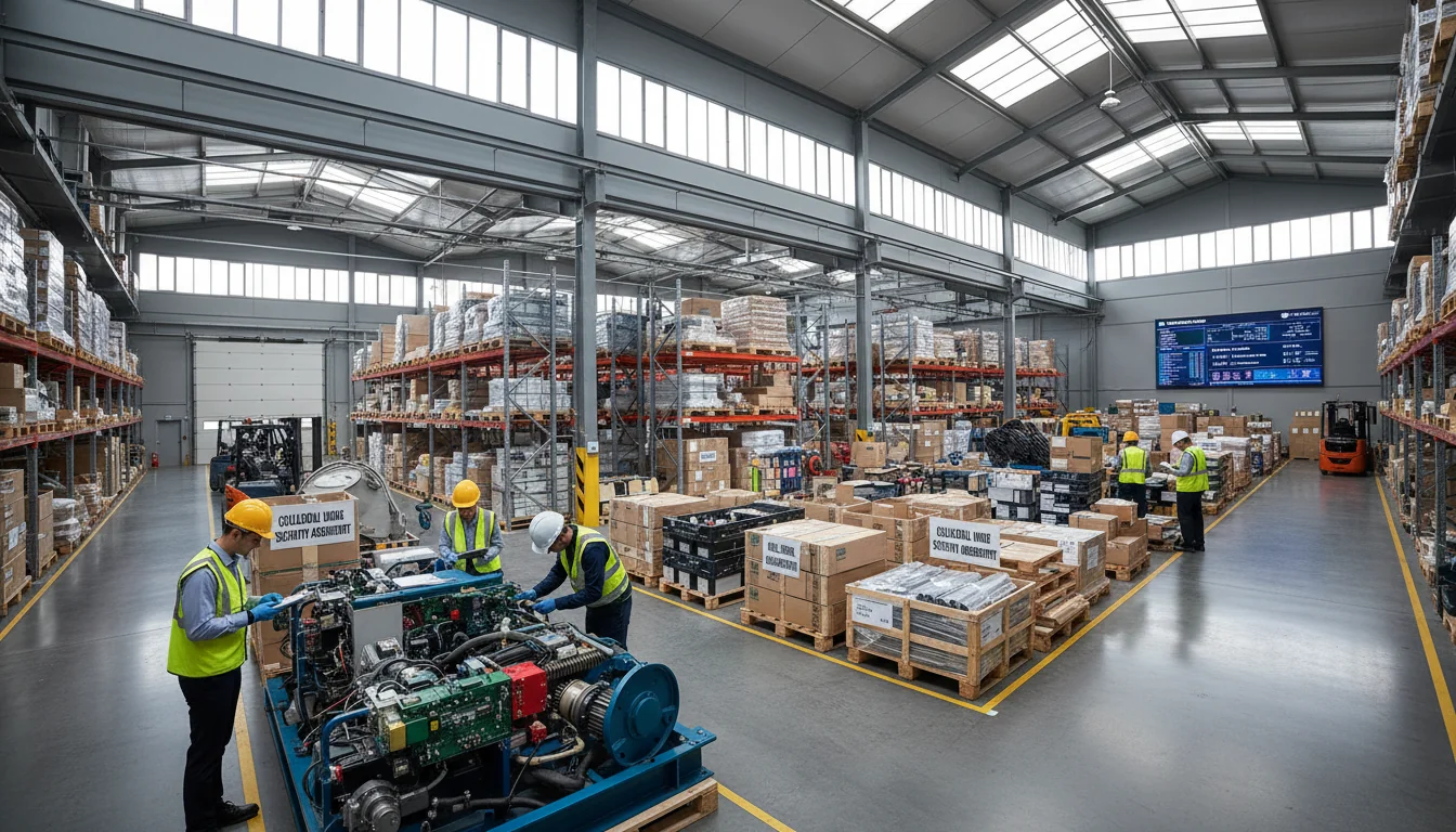 Collateral assets in warehouse