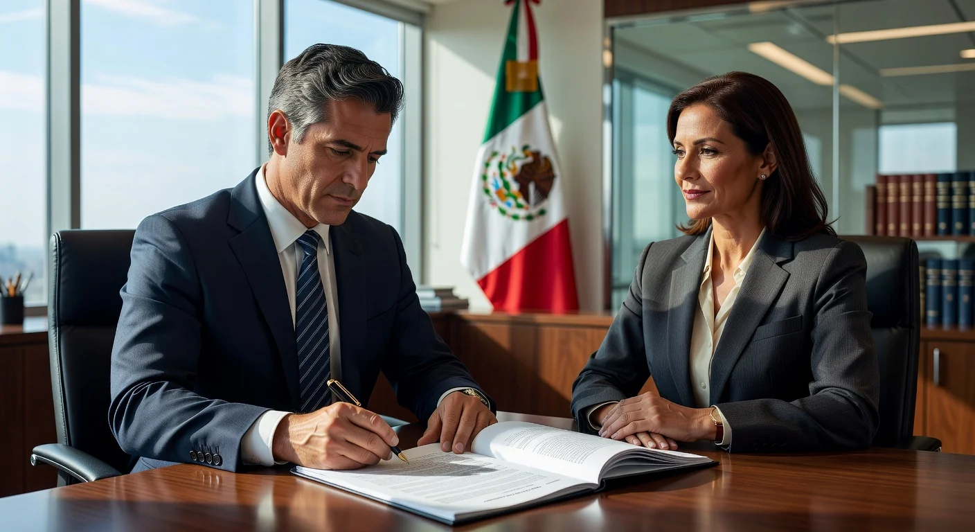 Mexican legal document signing