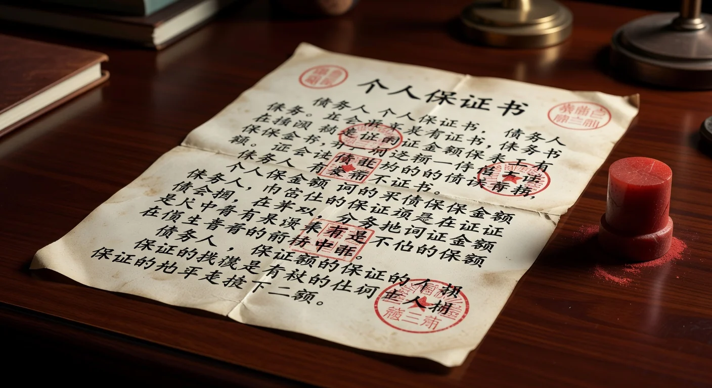 Chinese legal document close-up