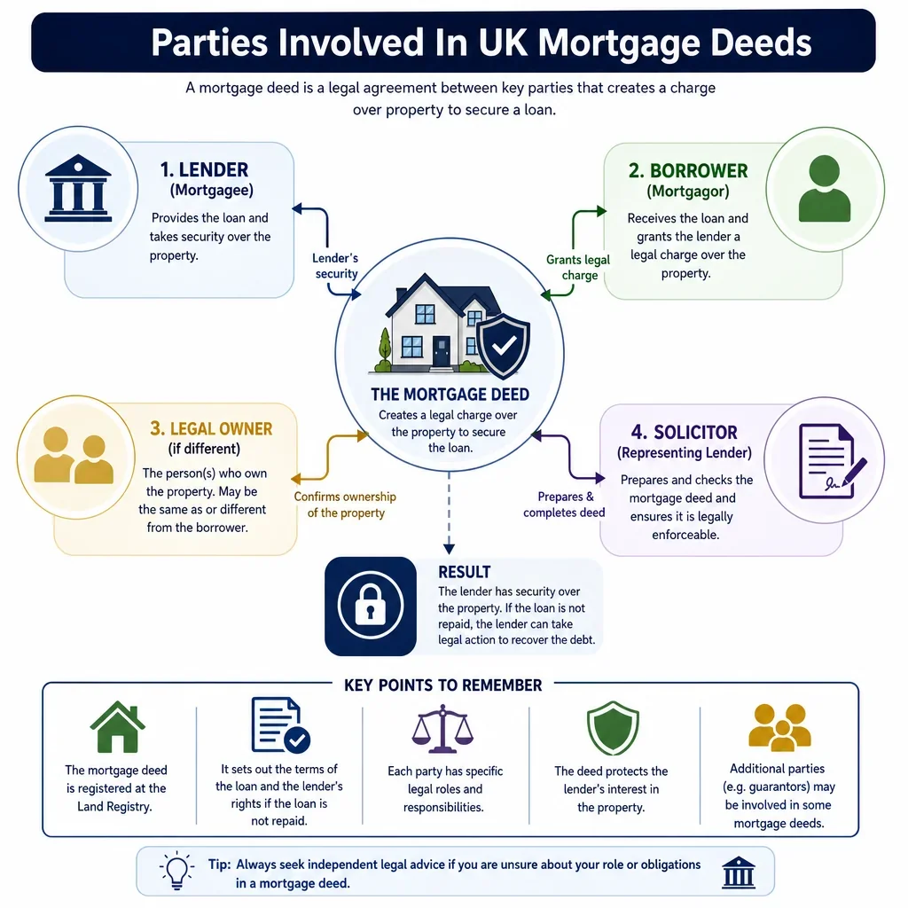 Parties Involved in UK Mortgage Deeds