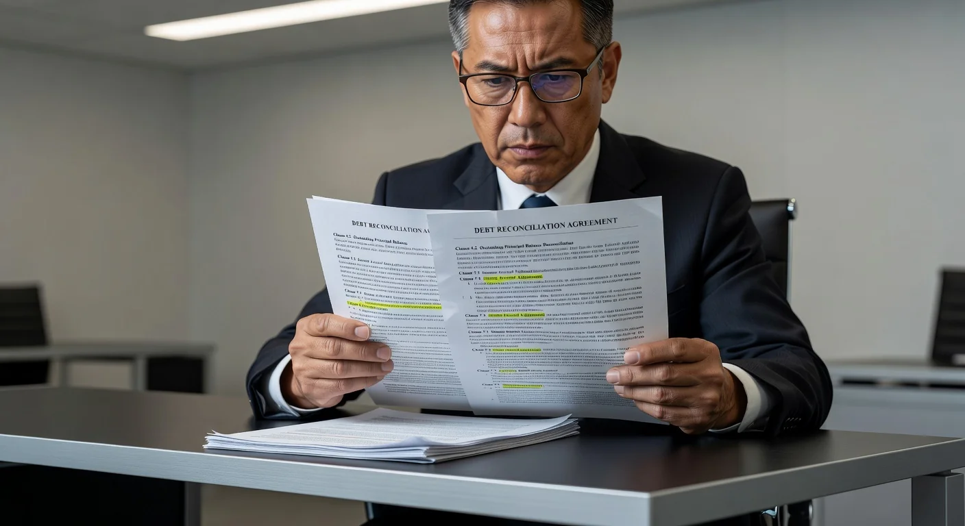 Reading debt contract carefully