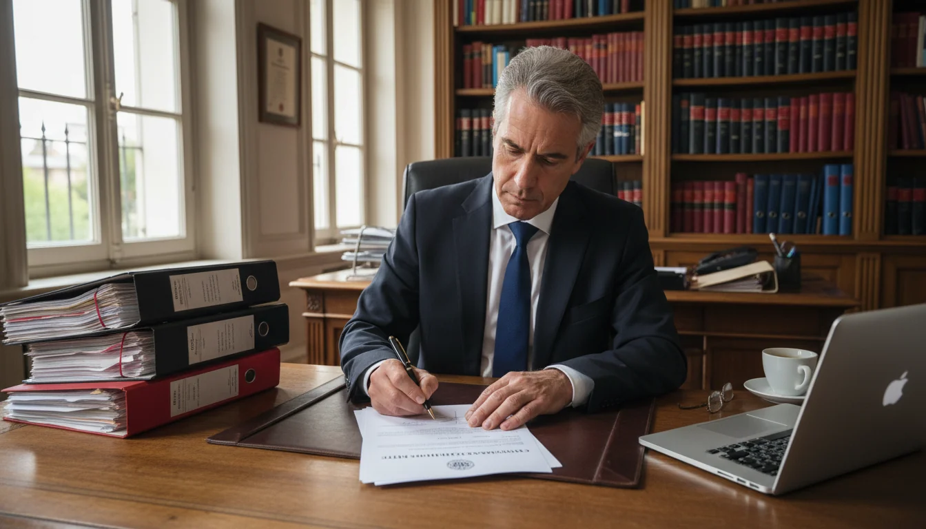 French legal document signing