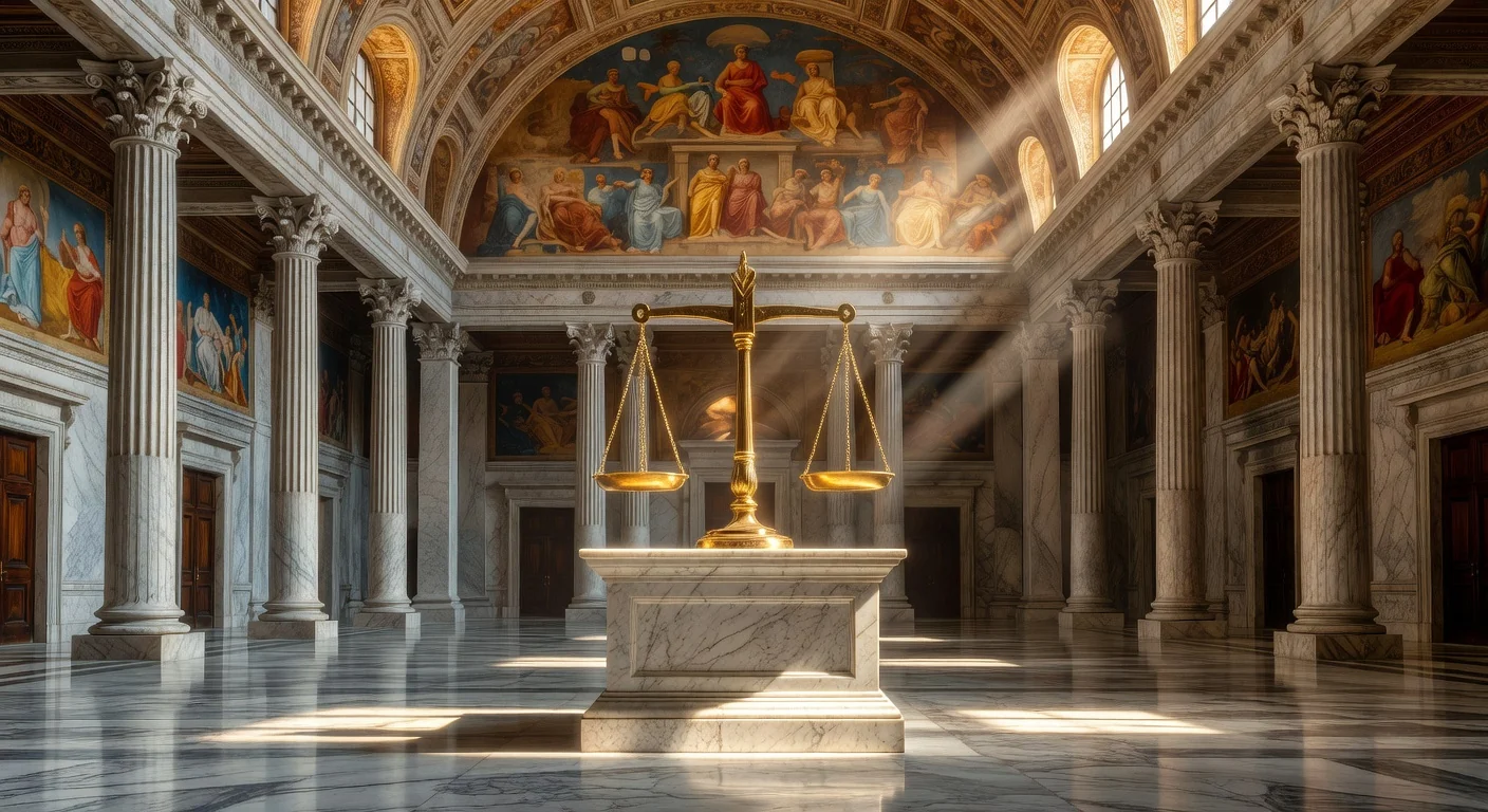Italian legal scales justice