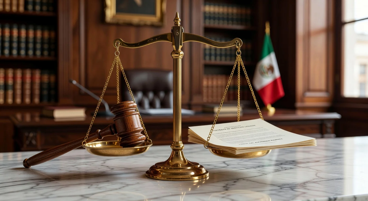 Balance scale symbolizing legal arbitration