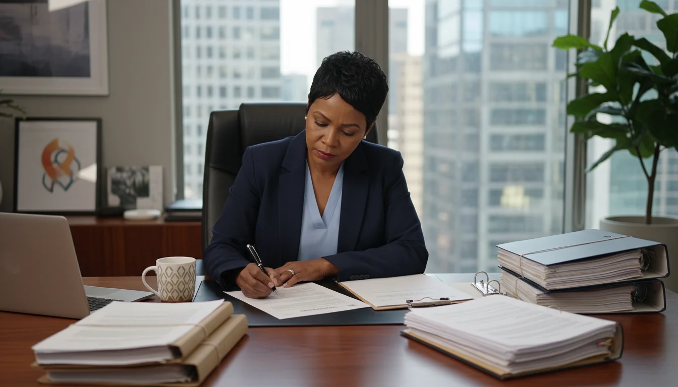 Professional signing indemnity form