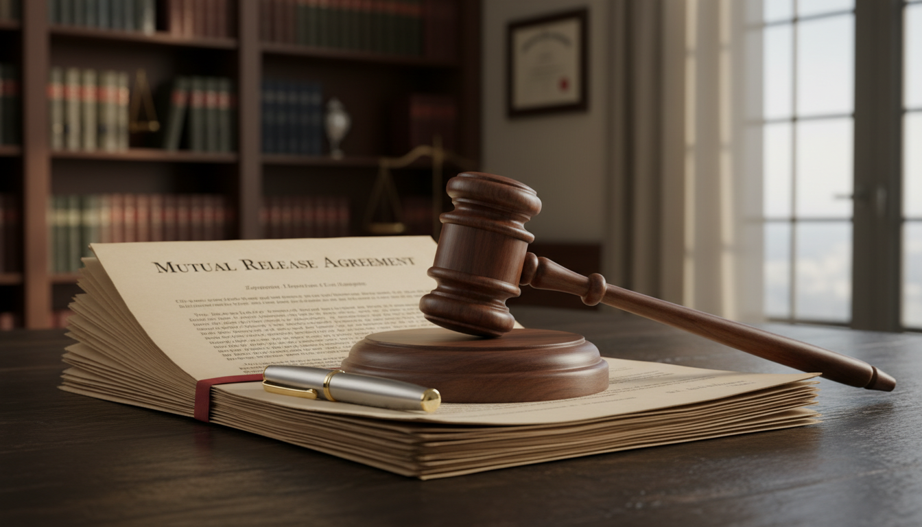 Gavel and legal documents