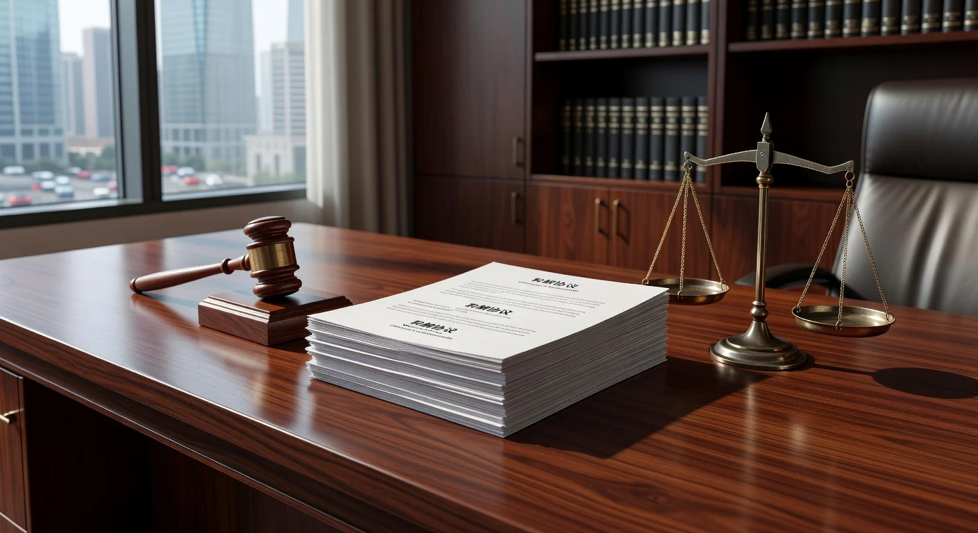 Legal documents on Chinese reconciliation.