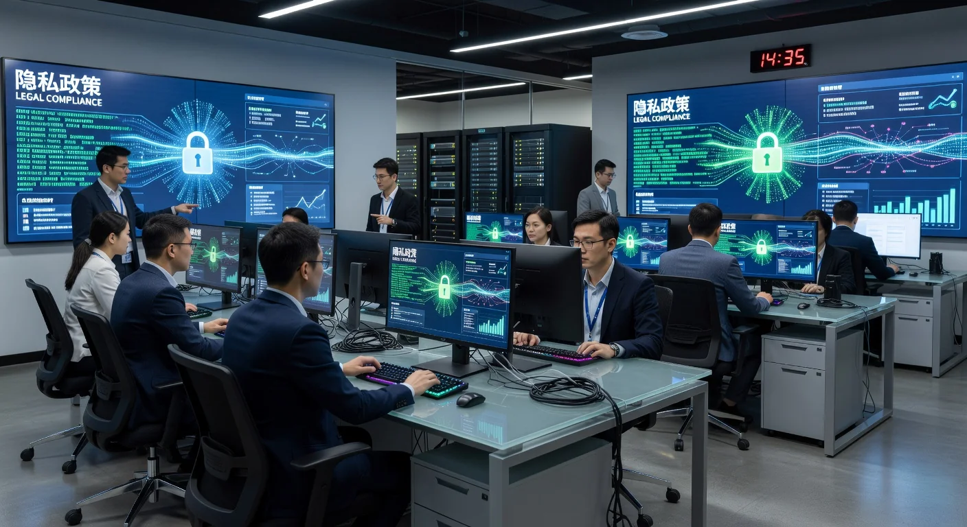 Secure data protection in business setting