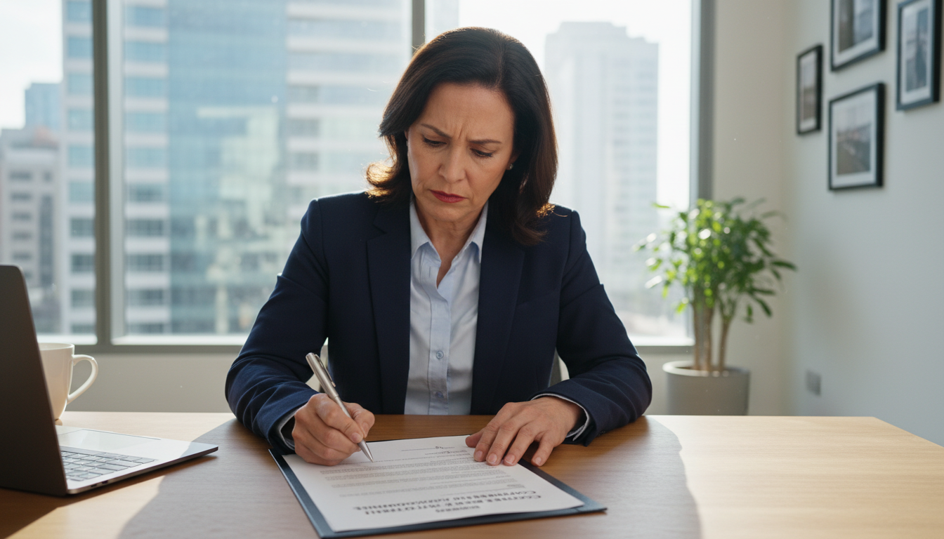 Professional signing service contract