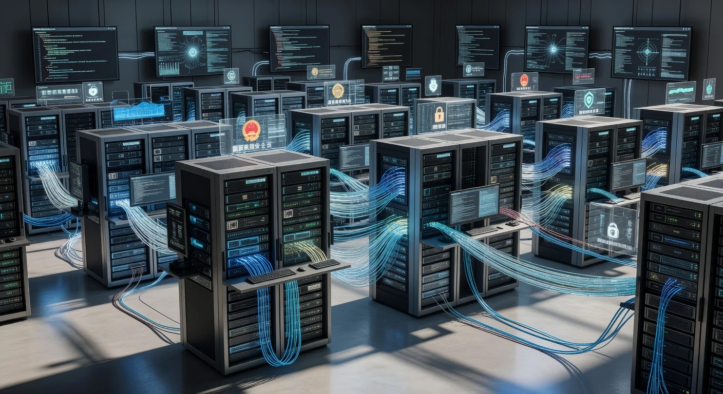 Secure data flow in enterprise network