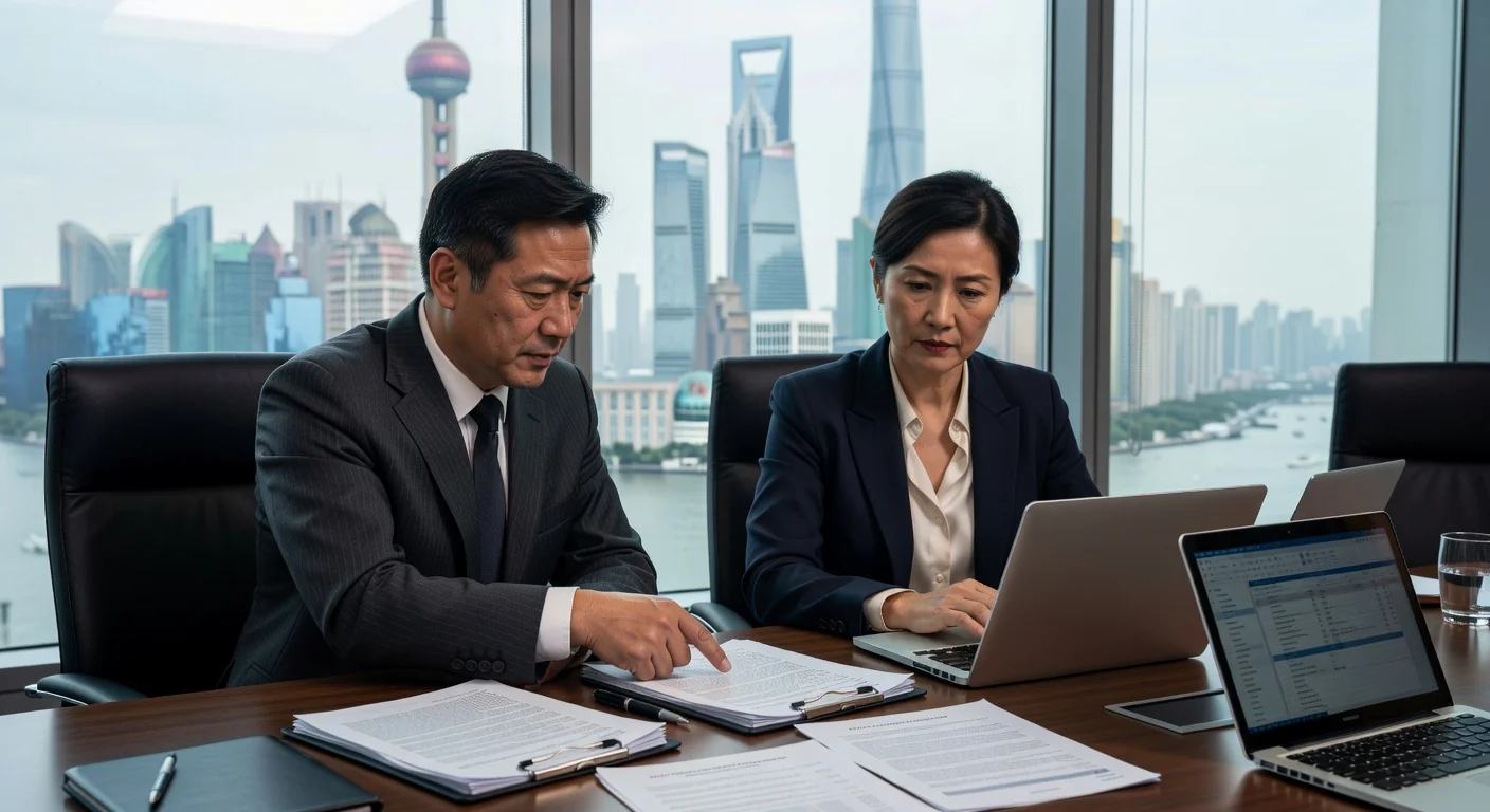 Business meeting on Chinese data laws