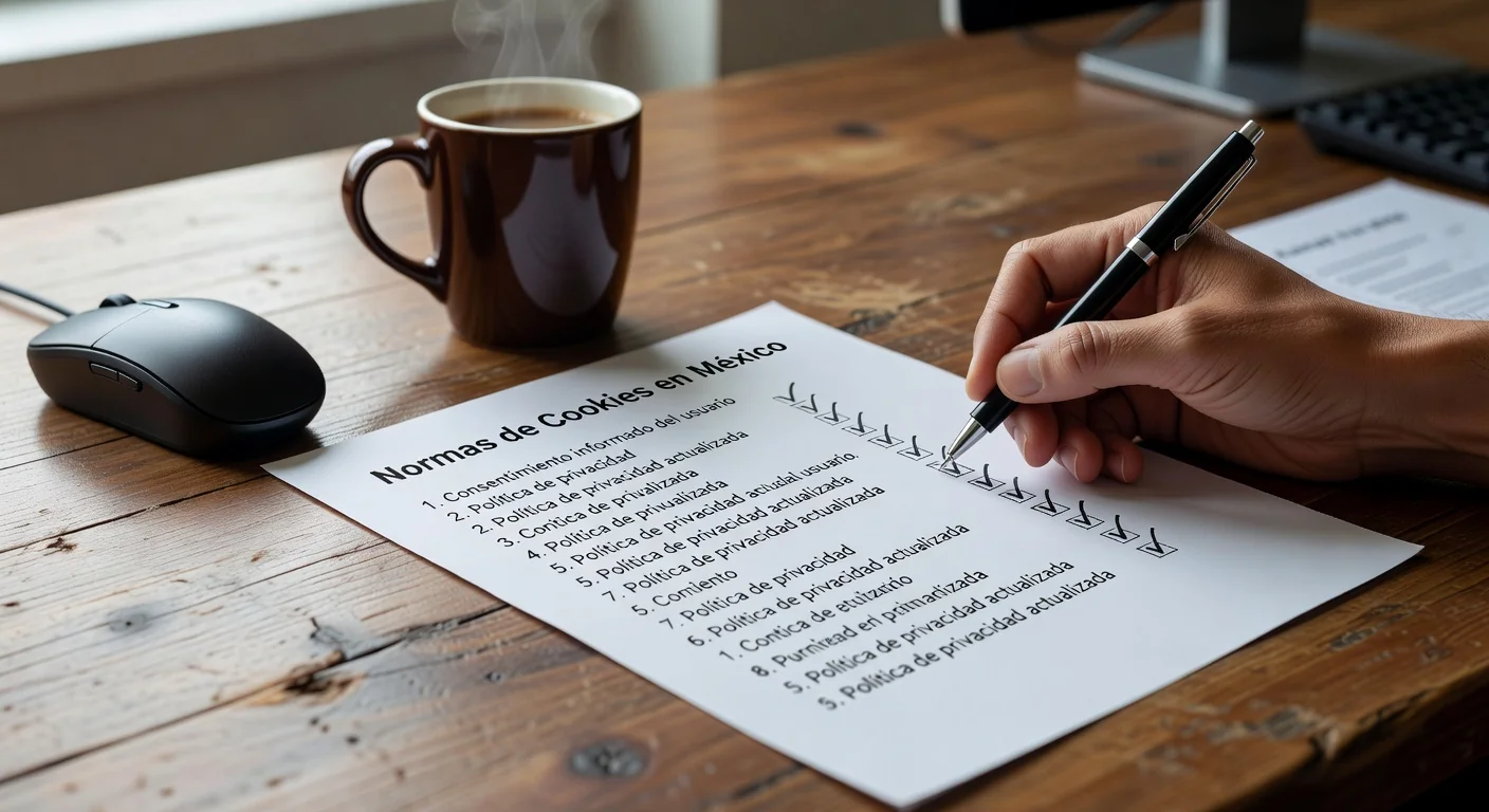 Compliance checklist for cookie regulations