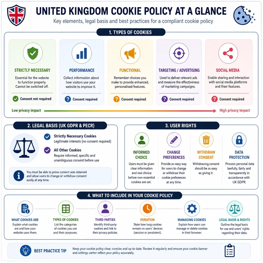 Cookie Policy Clause Library
