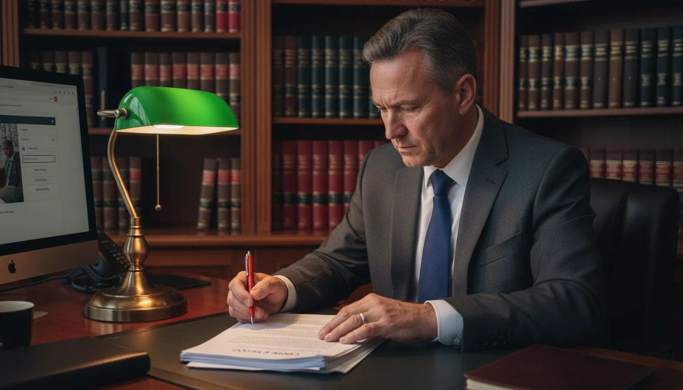 Professional reviewing cookie policy