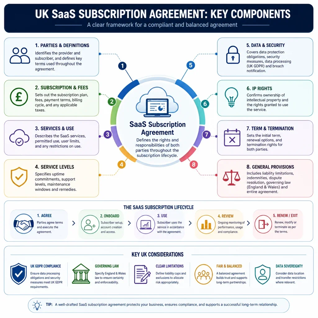 SaaS Subscription Agreement Clause Library
