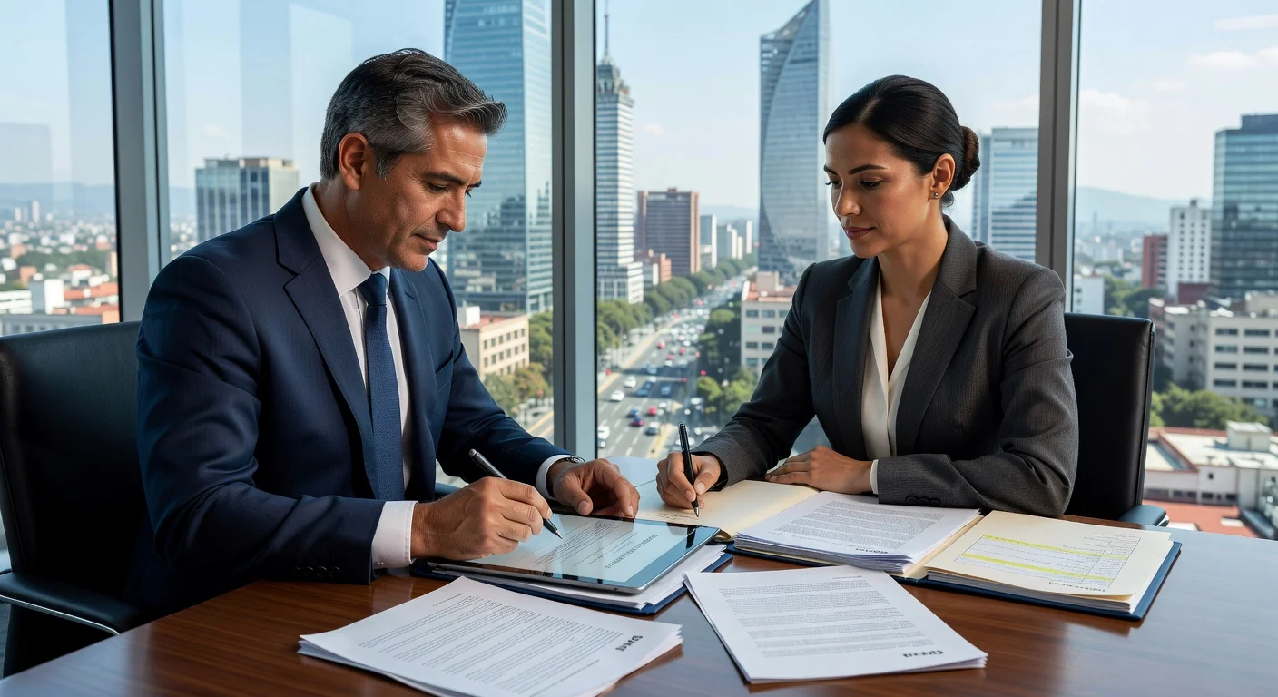 Signing digital license agreement in Mexico