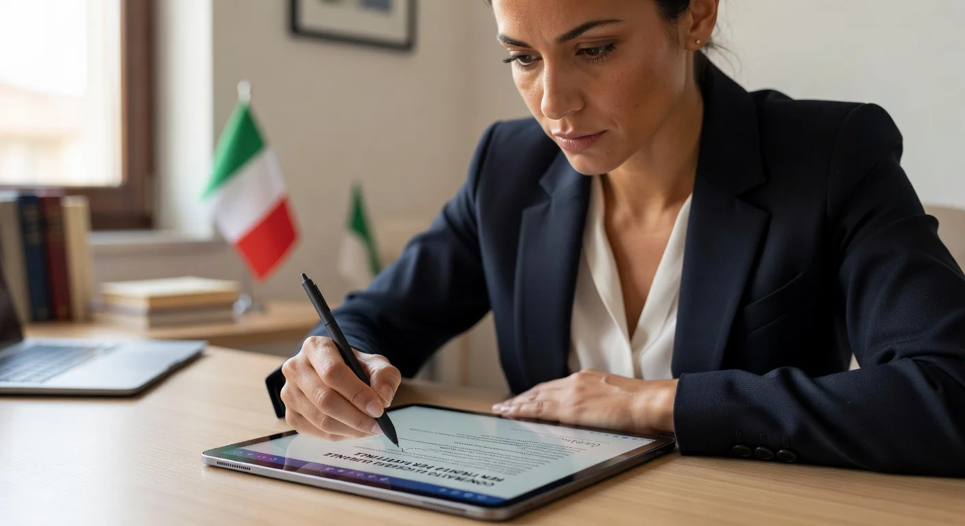 Signing digital license agreement digitally