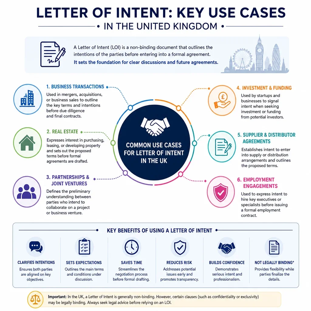 Letter of Intent Use Cases