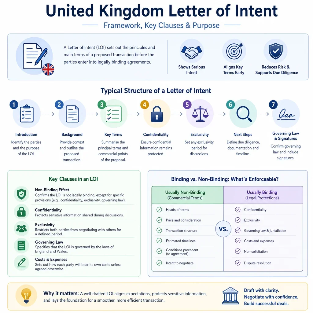 Letter of Intent Clause Library