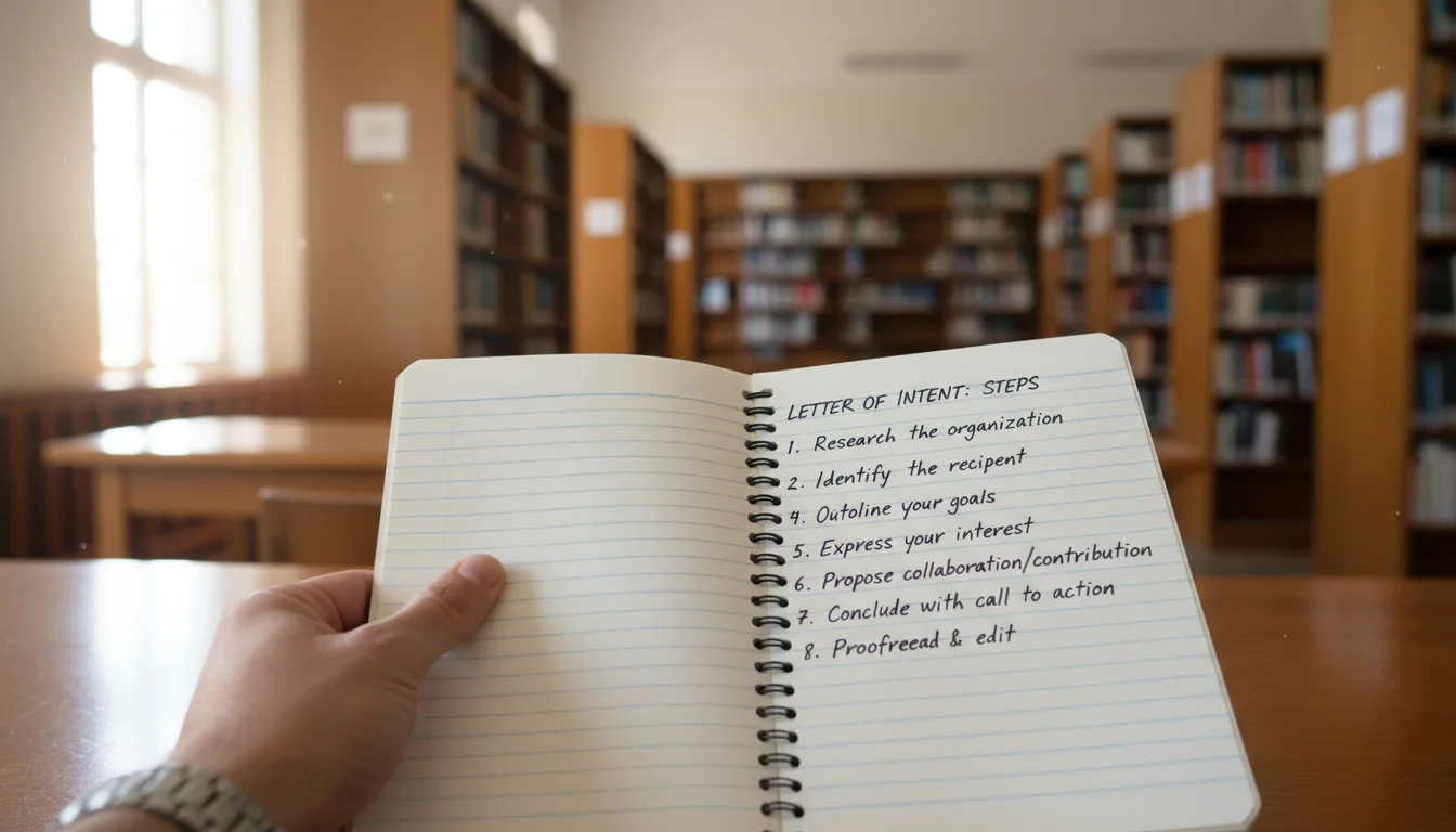 Steps outlined in a guide