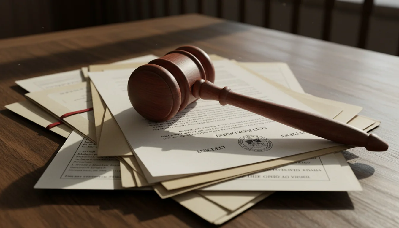 Gavel and Philippine legal documents