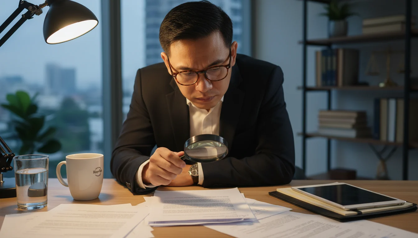 Reviewing LOI clauses closely