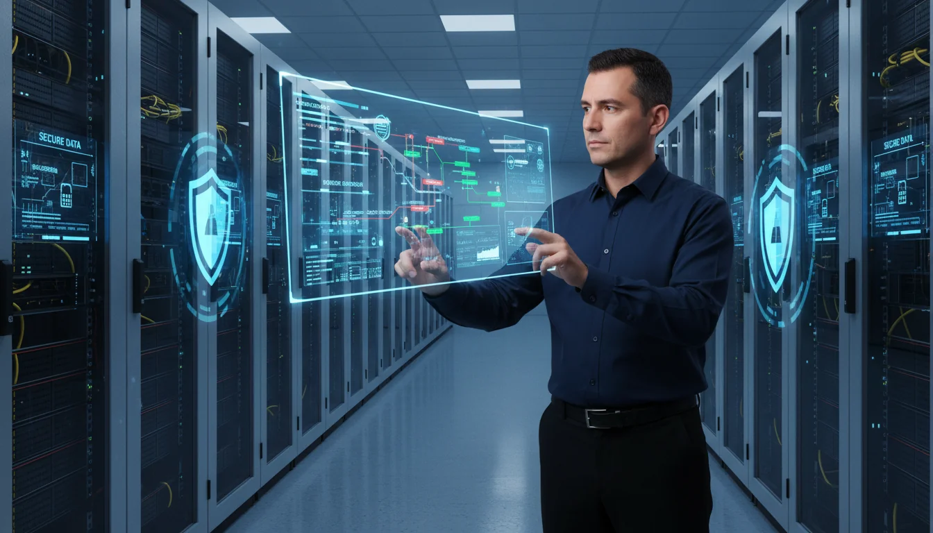 Secure data storage in corporate environment