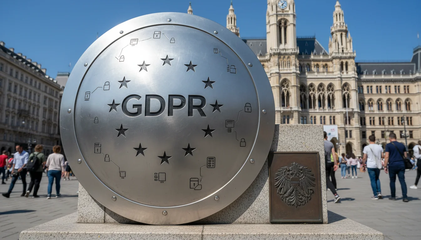 EU GDPR shield in Vienna setting