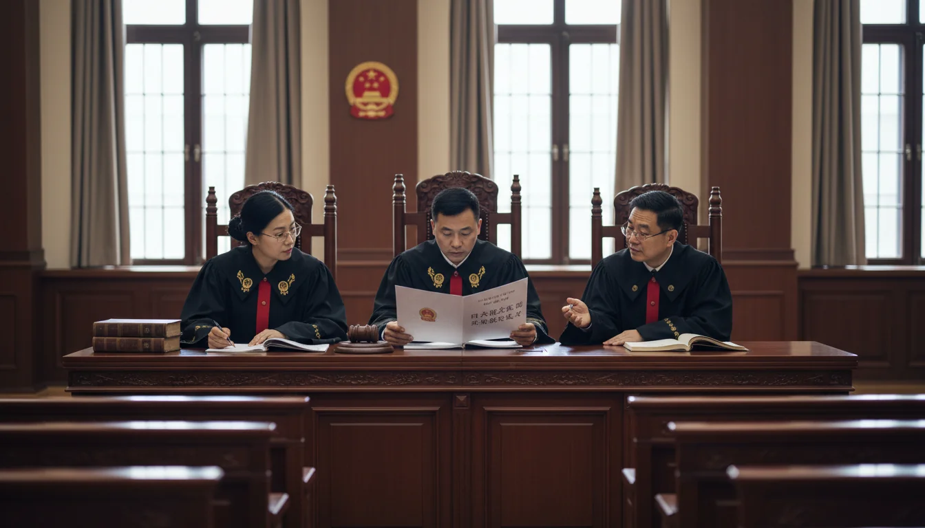 Courtroom discussion on legal policies