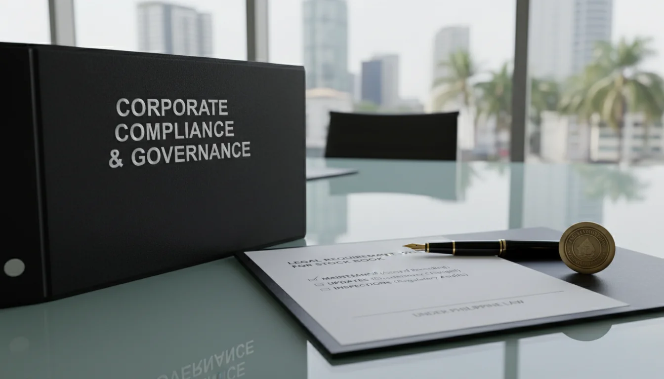 Compliance checklist for records