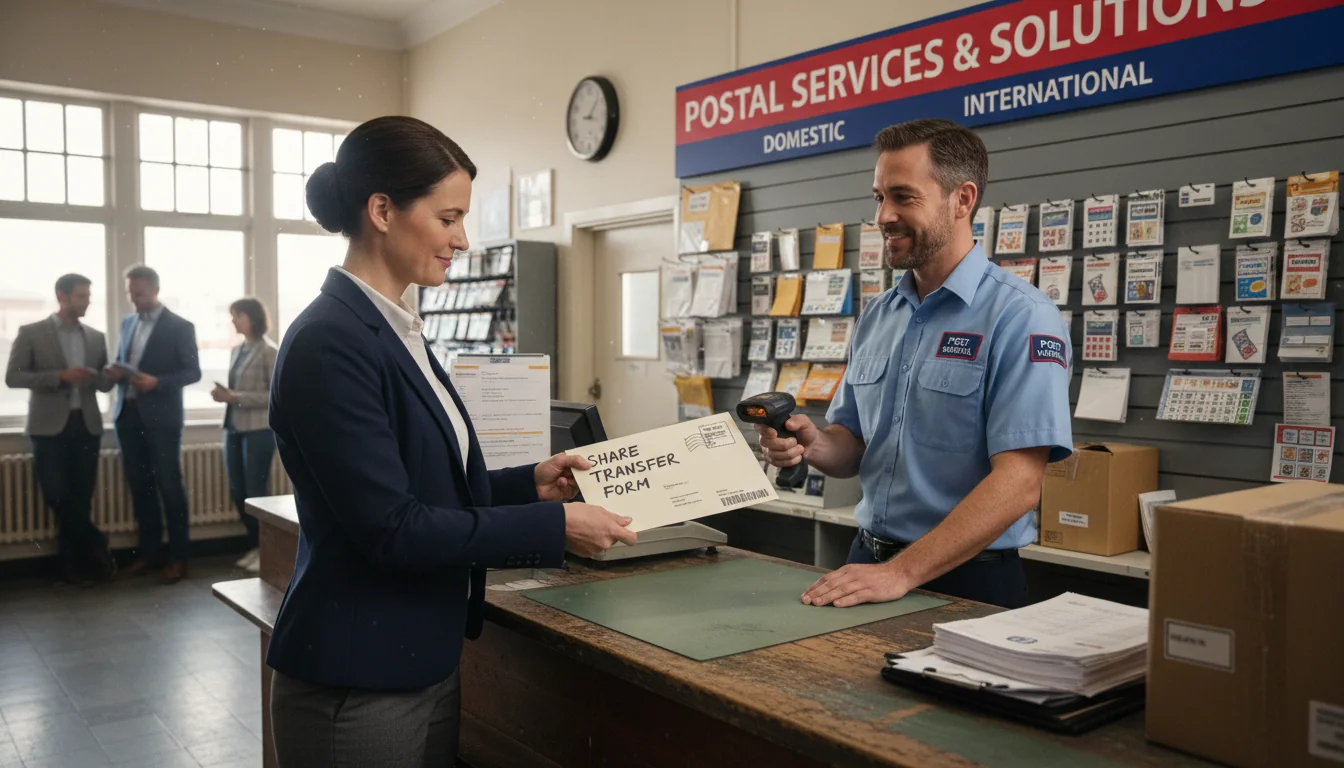 Submitting form to authorities