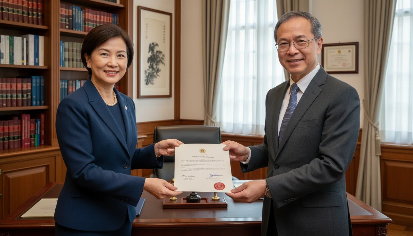 Handing over signed transfer