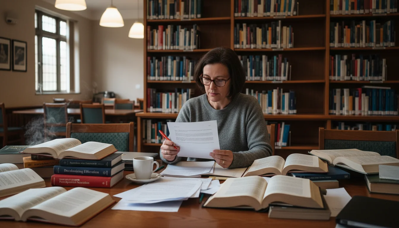 Reviewing recommendation letter document