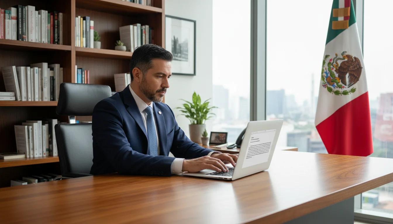 Professional writing a recommendation letter