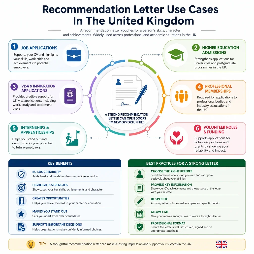 Recommendation Letter Use Cases