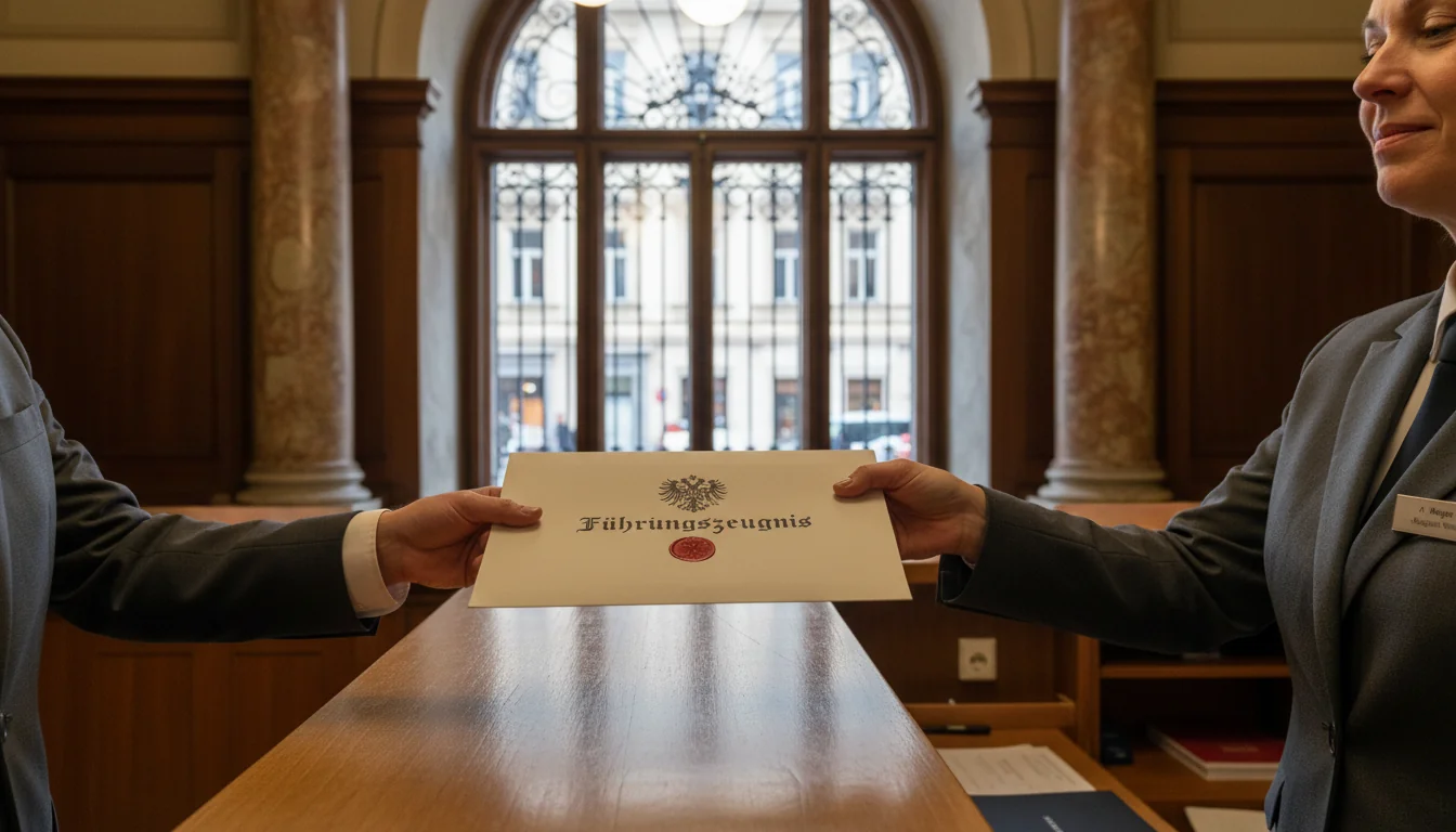 Receiving printed certificate envelope