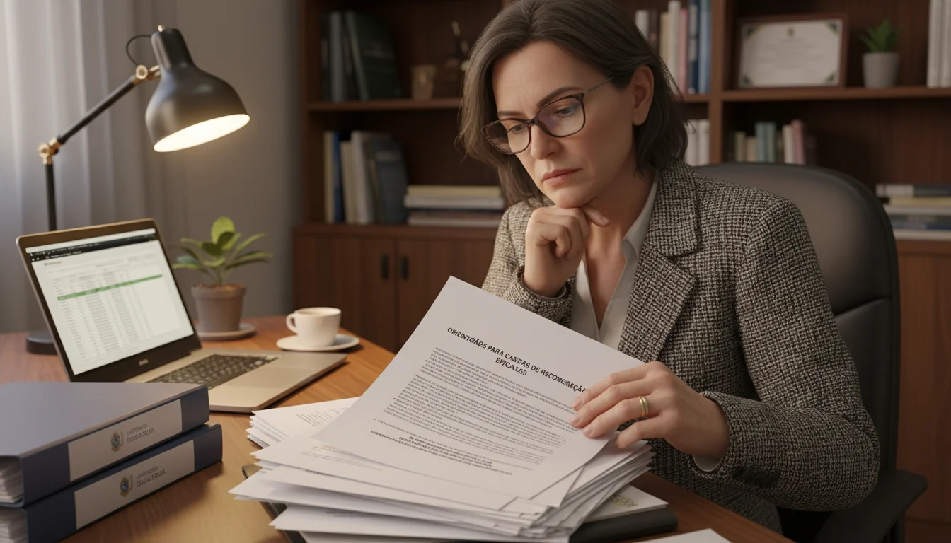 Reviewing recommendation letter guidelines