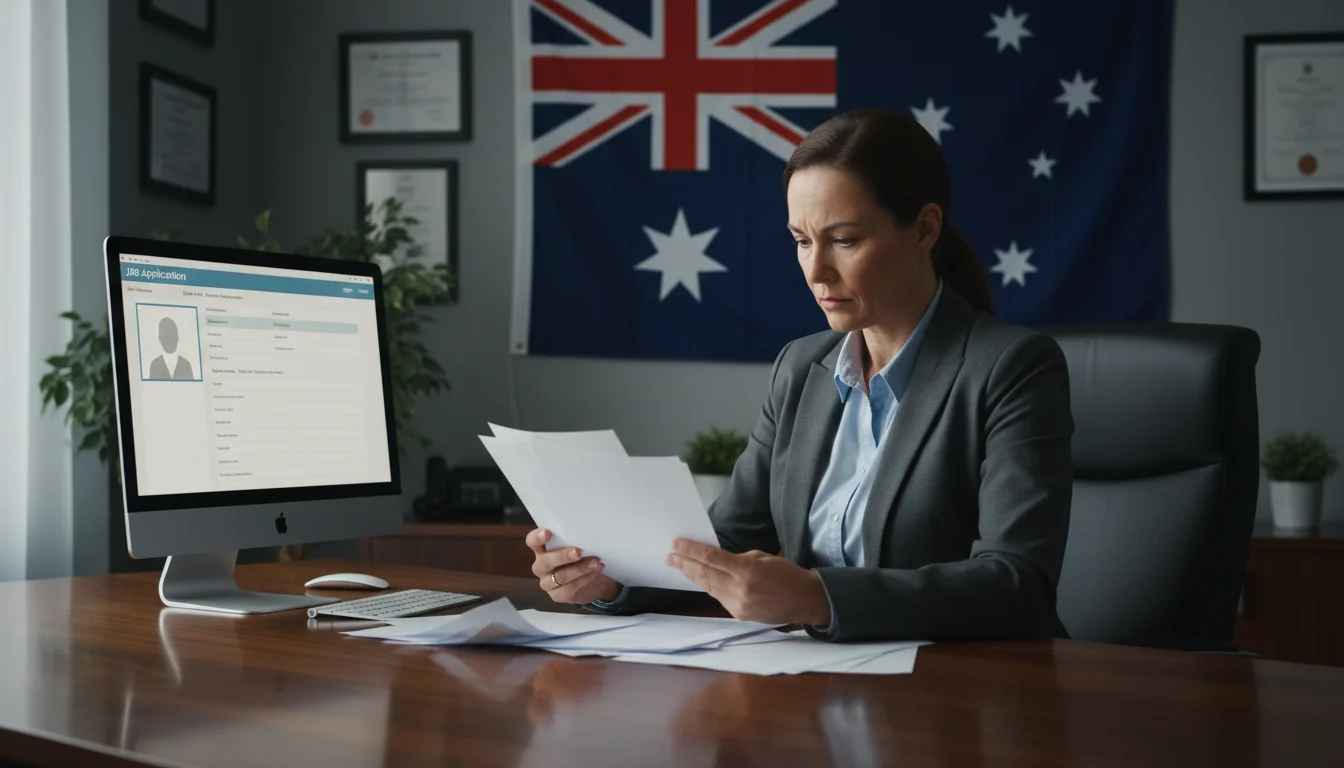 Reviewing Australian job application references