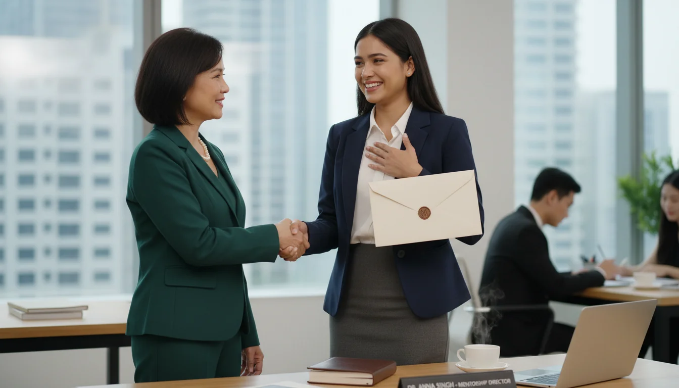 Applicant receiving recommendation document