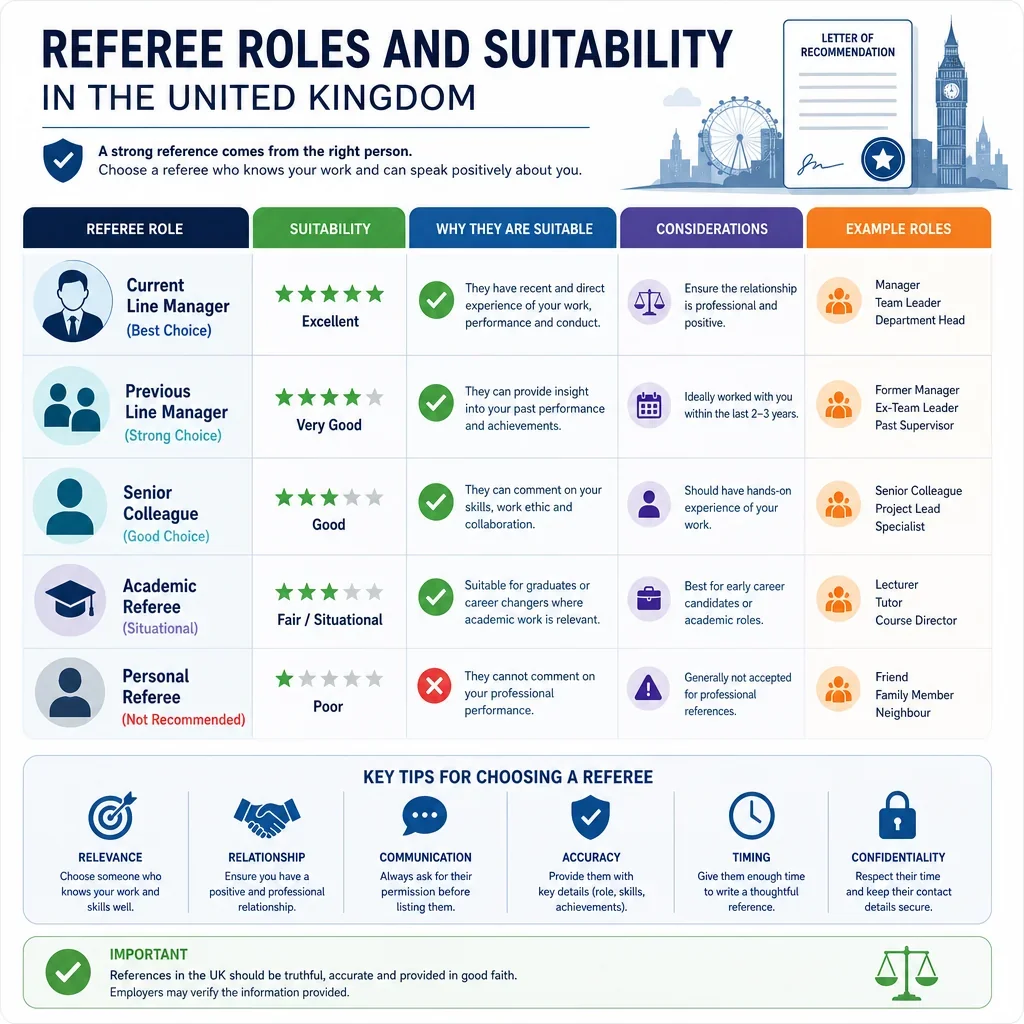Referee Roles and Suitability