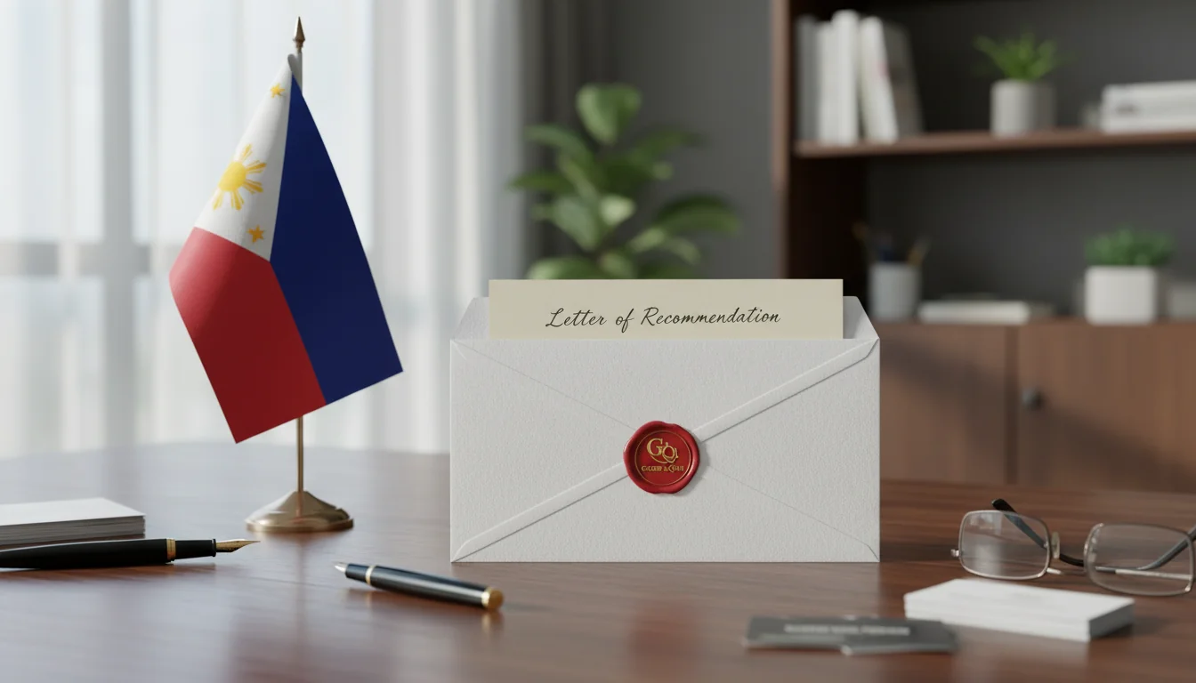 Envelope with corporate letter sealed