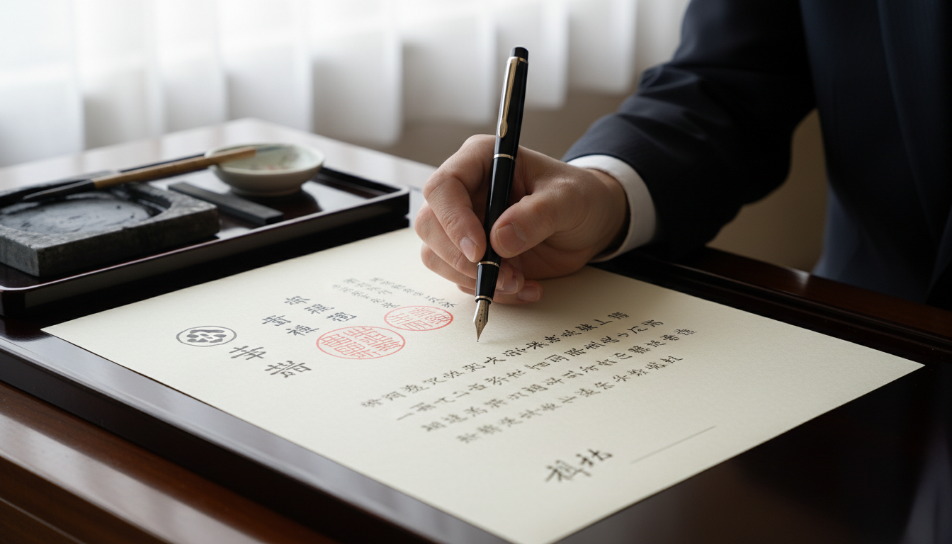 Signing official recommendation letter