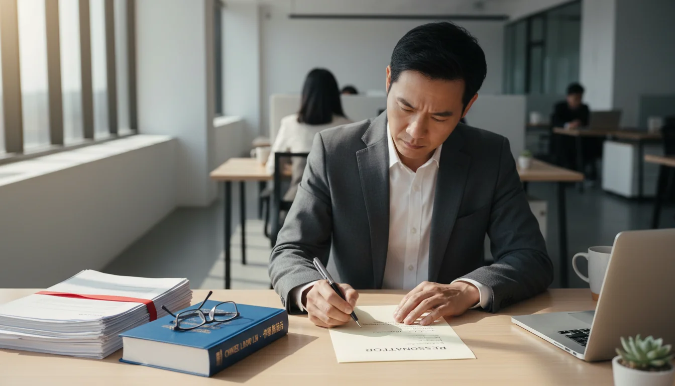 Professional writing resignation letter