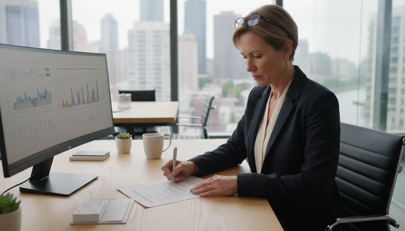 Professional signing termination contract