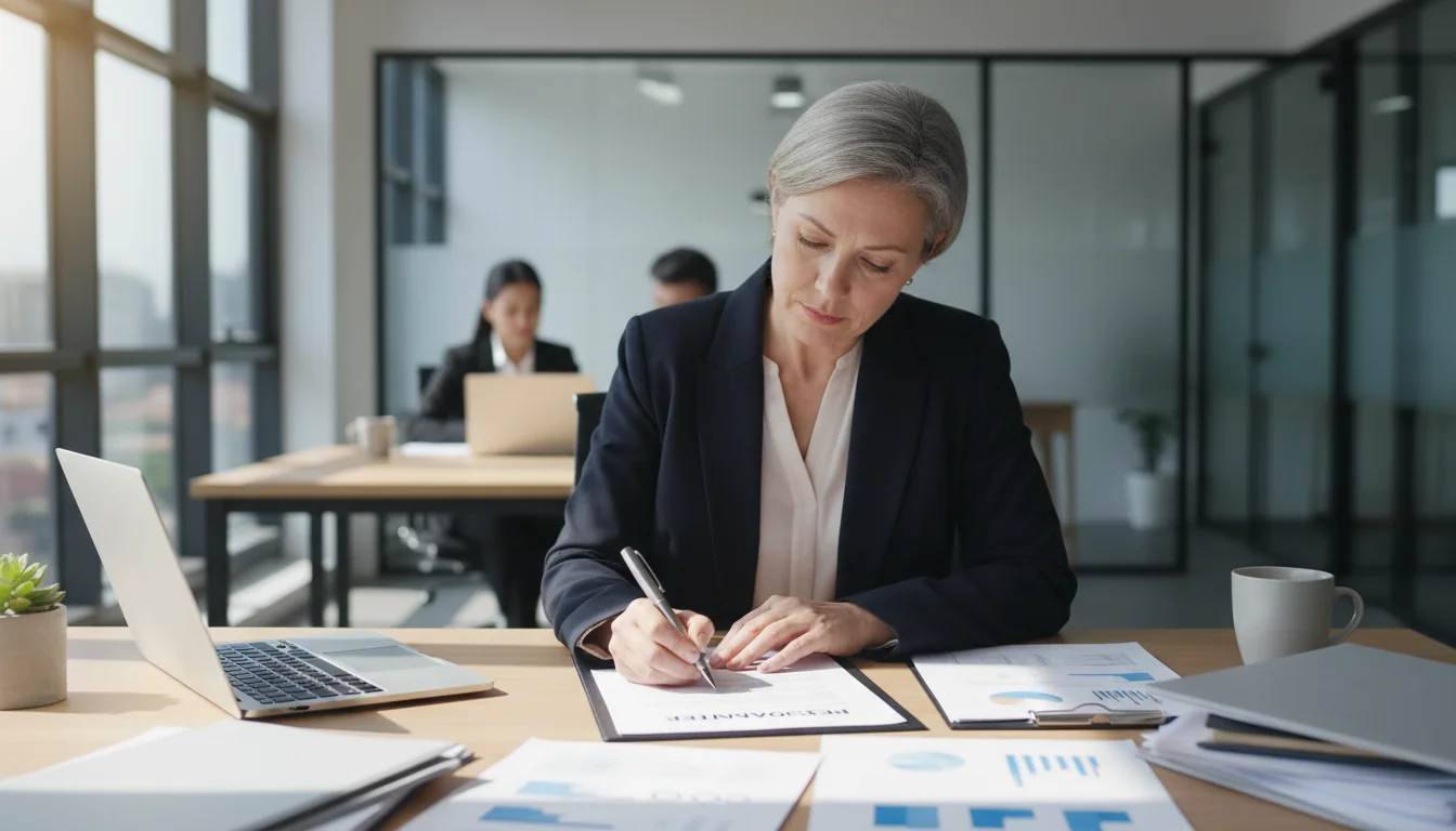 Professional signing resignation letter